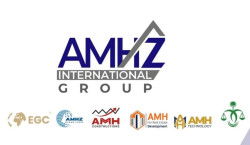 لوجو شركة ايه ام اتش زد انترناشيونال جروب