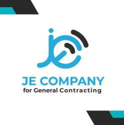لوجو شركة JE for general contracting